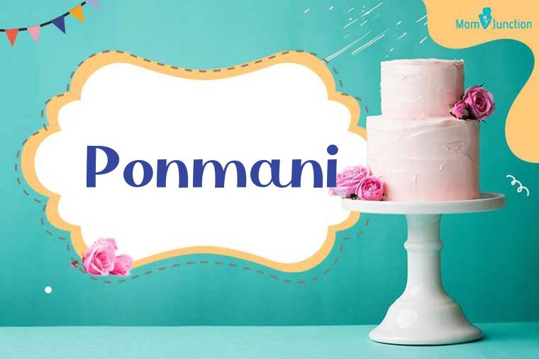 Ponmani Birthday Wallpaper
