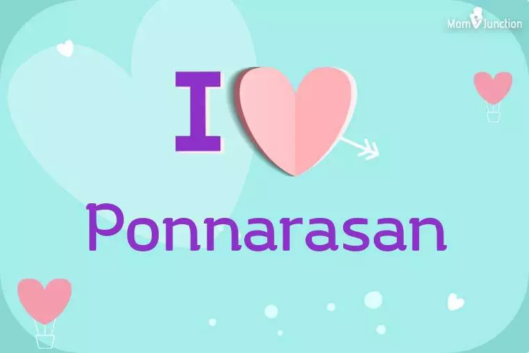 I Love Ponnarasan Wallpaper