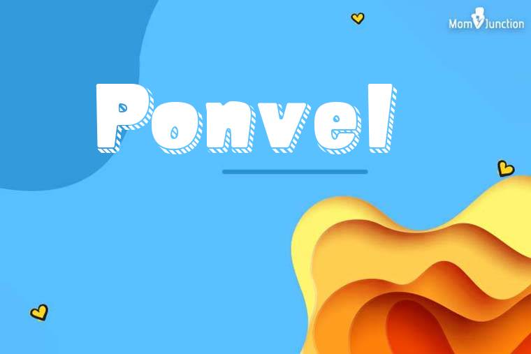 Ponvel 3D Wallpaper