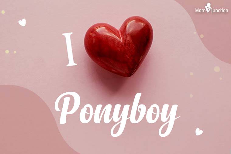 I Love Ponyboy Wallpaper