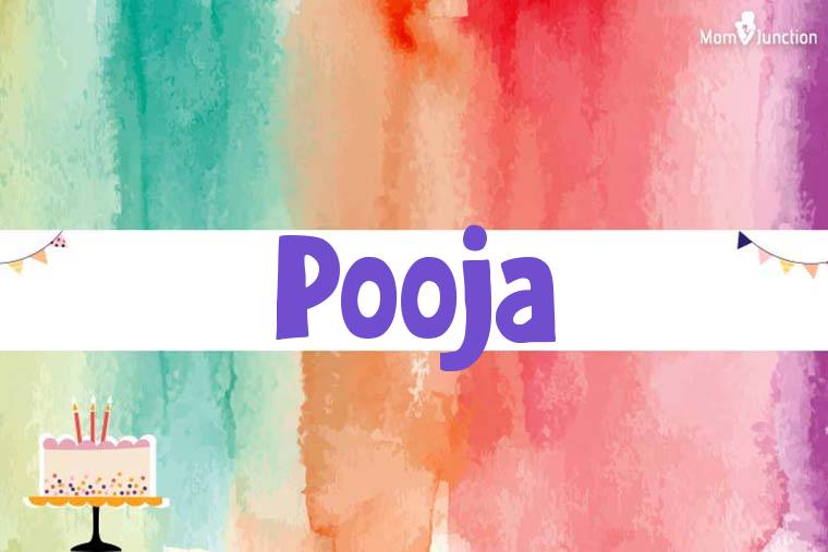 Pooja Birthday Wallpaper