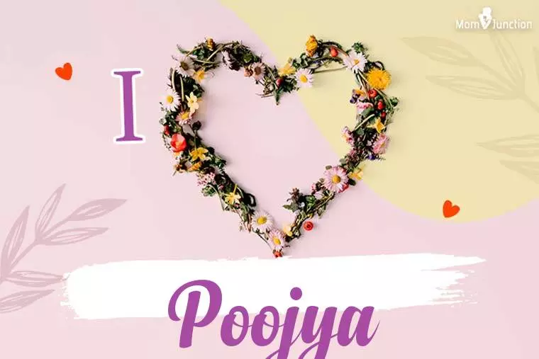 I Love Poojya Wallpaper