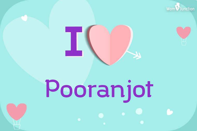 I Love Pooranjot Wallpaper