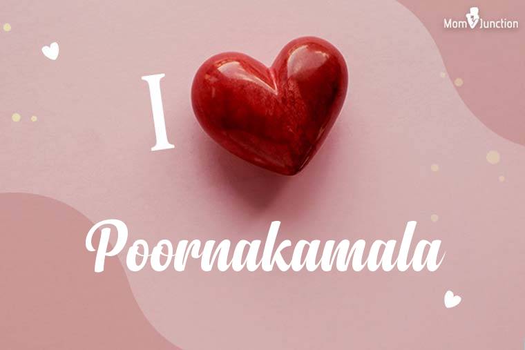 I Love Poornakamala Wallpaper