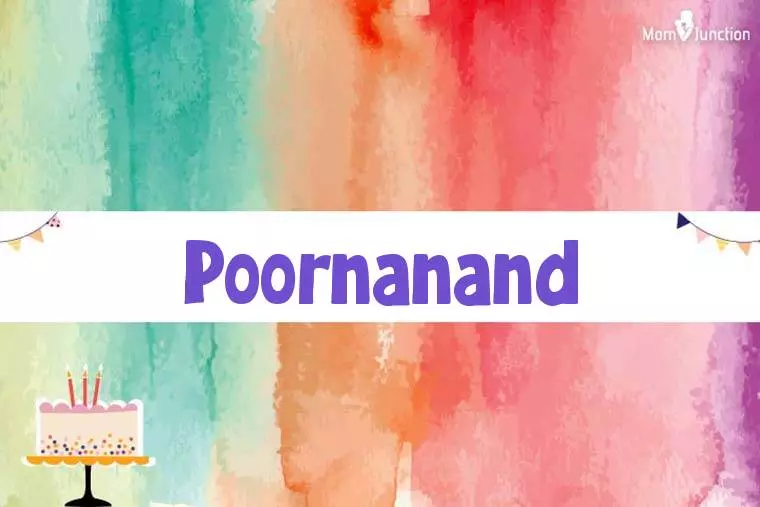 Poornanand Birthday Wallpaper