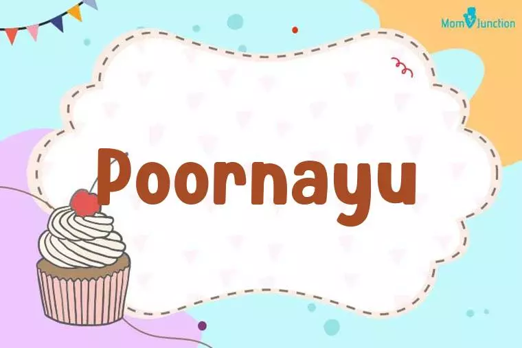 Poornayu Birthday Wallpaper