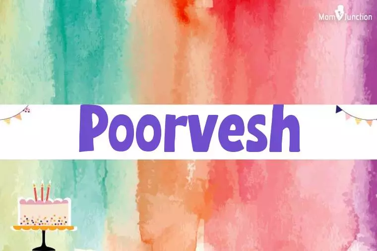 Poorvesh Birthday Wallpaper