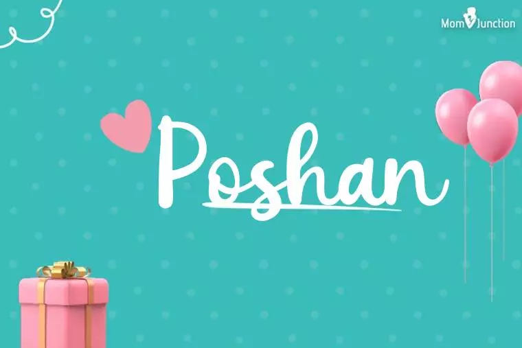 Poshan Birthday Wallpaper