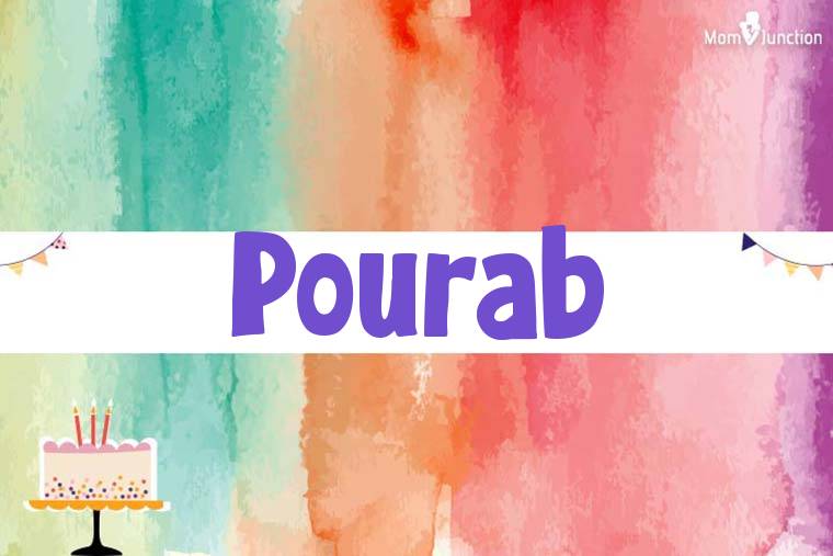 Pourab Birthday Wallpaper