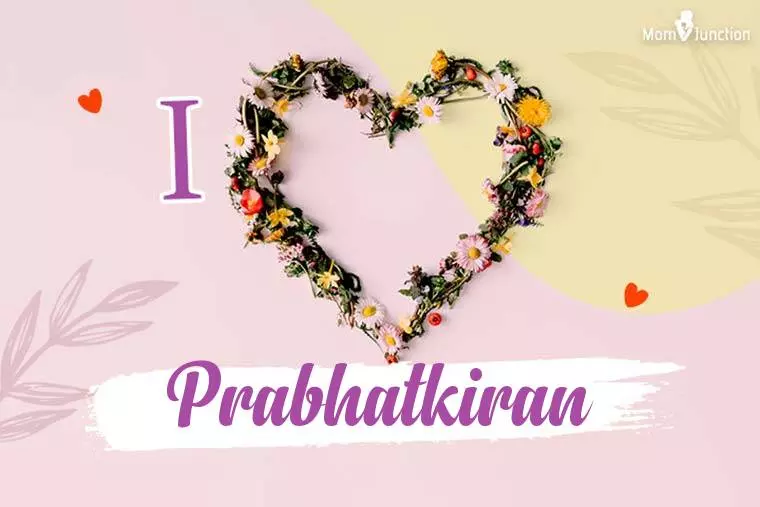 I Love Prabhatkiran Wallpaper