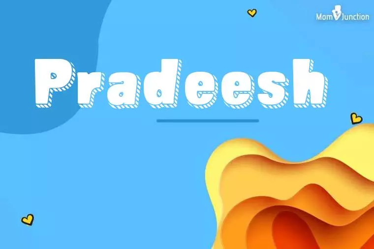 Pradeesh 3D Wallpaper