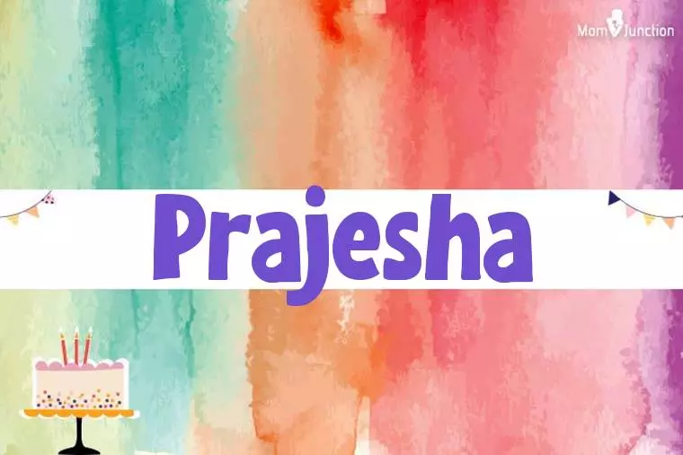 Prajesha Birthday Wallpaper