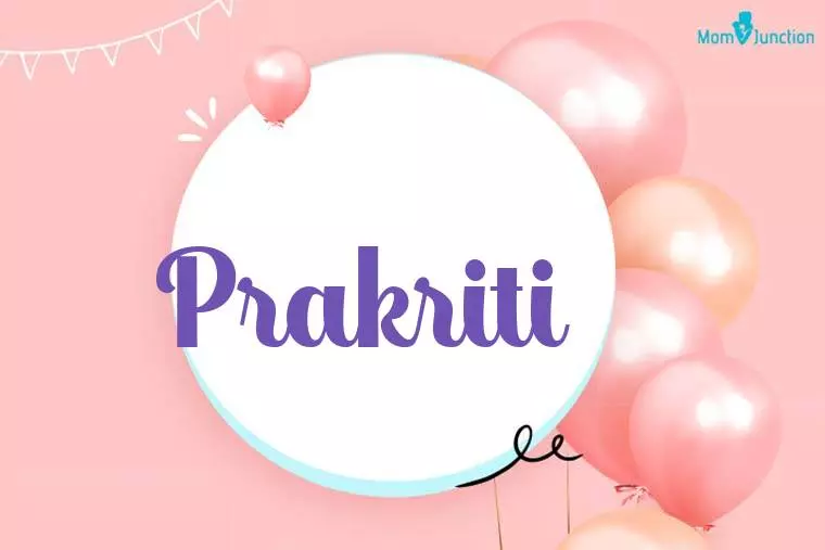 Prakriti Birthday Wallpaper