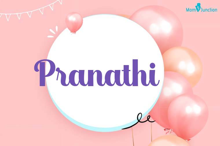 Pranathi Birthday Wallpaper