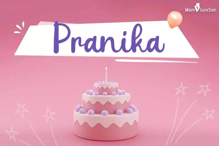 Pranika Birthday Wallpaper