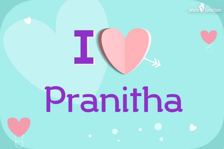 I Love Pranitha Wallpaper