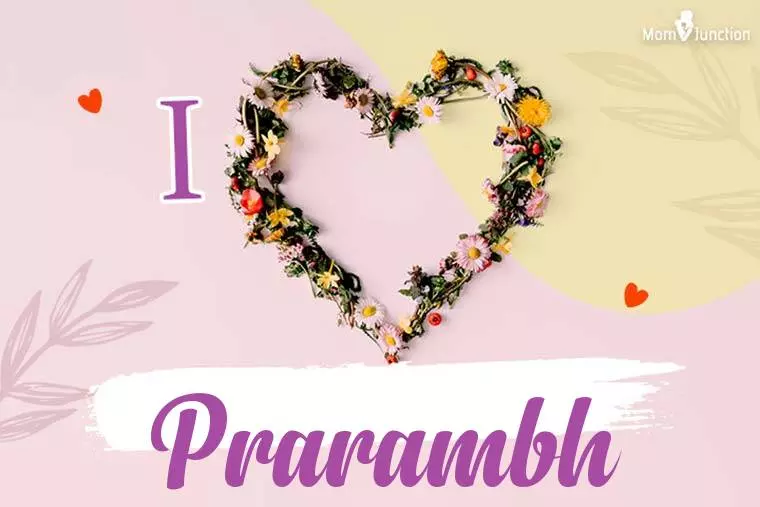 I Love Prarambh Wallpaper