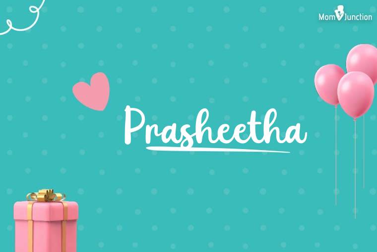 Prasheetha Birthday Wallpaper