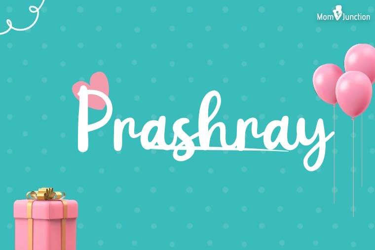 Prashray Birthday Wallpaper