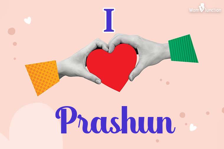 I Love Prashun Wallpaper