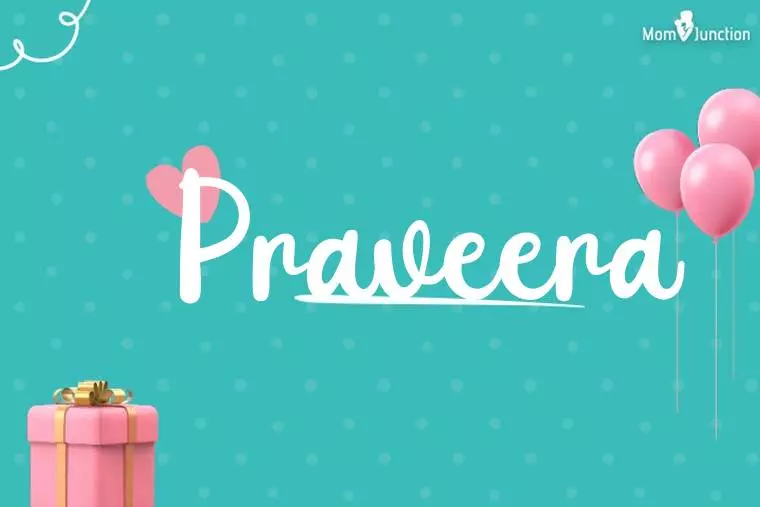 Praveera Birthday Wallpaper