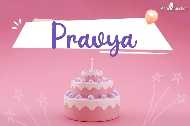 Pravya Birthday Wallpaper