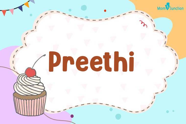 Preethi Birthday Wallpaper