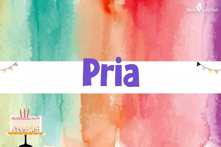 Pria Birthday Wallpaper