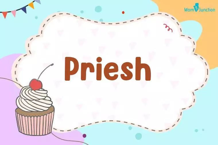 Priesh Birthday Wallpaper