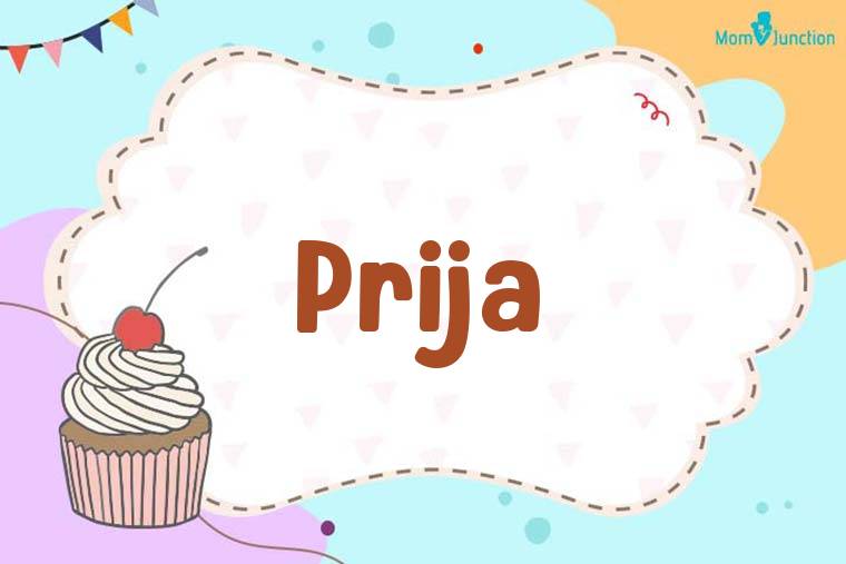 Prija Birthday Wallpaper