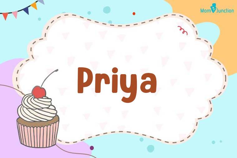 Priya Birthday Wallpaper