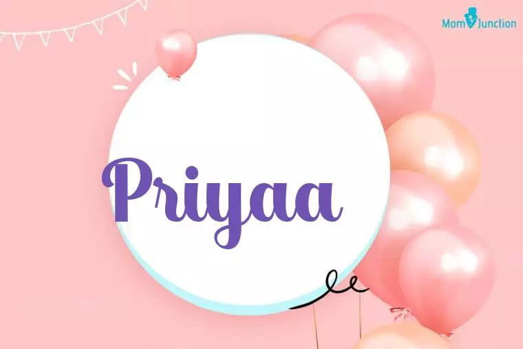 Priyaa Birthday Wallpaper