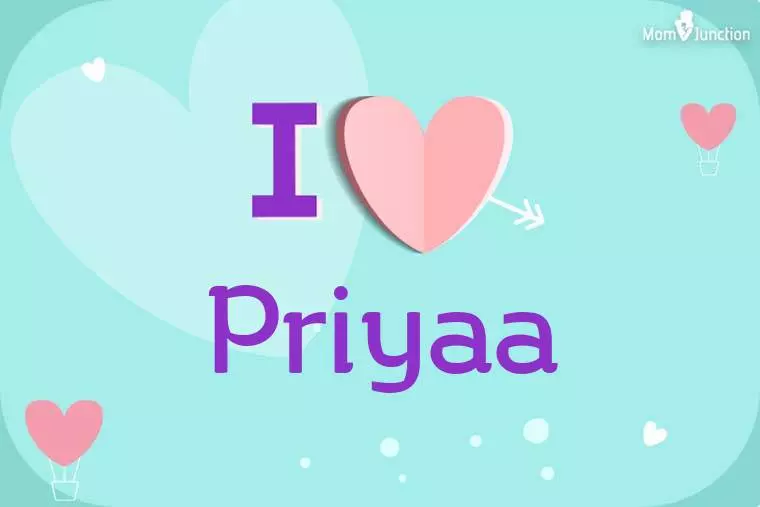 I Love Priyaa Wallpaper