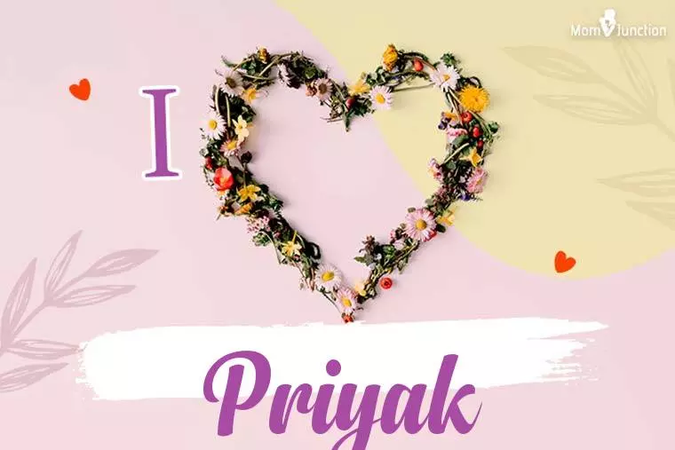 I Love Priyak Wallpaper