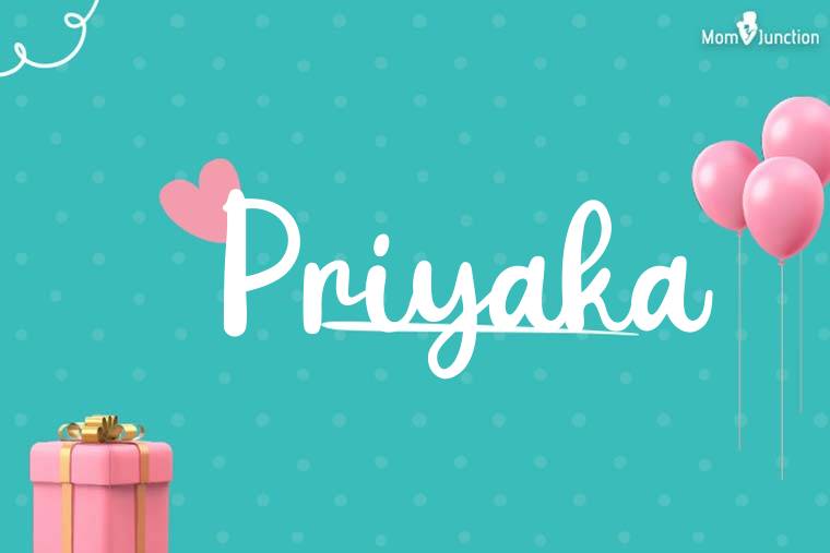 Priyaka Birthday Wallpaper