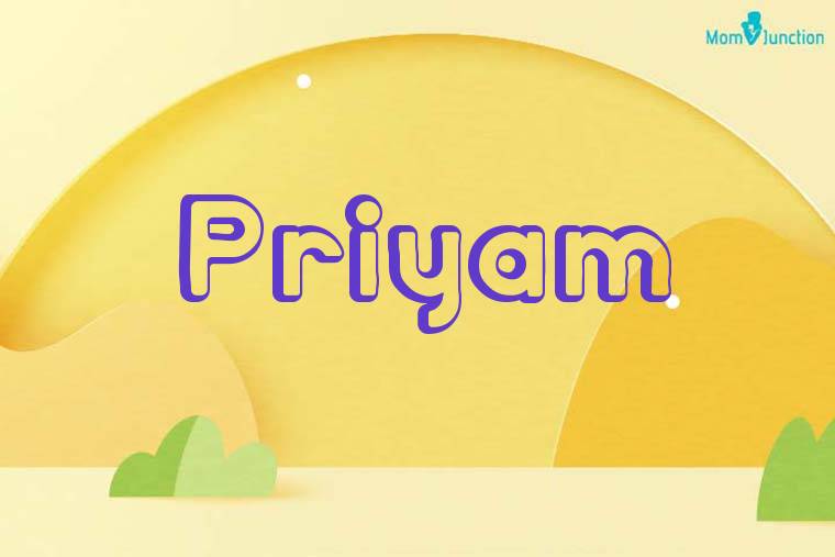 Priyam 3D Wallpaper