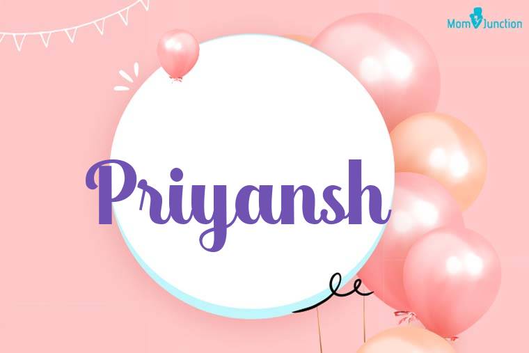 Priyansh Birthday Wallpaper