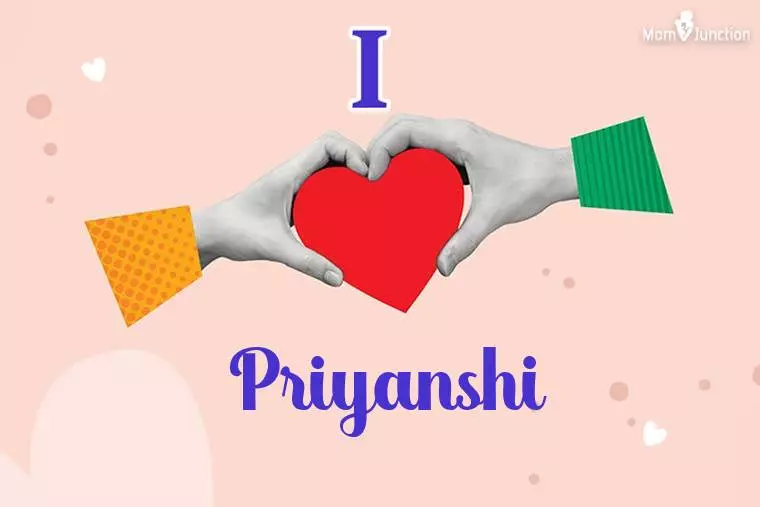 I Love Priyanshi Wallpaper