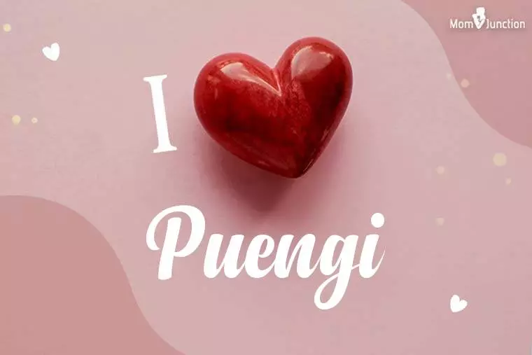 I Love Puengi Wallpaper