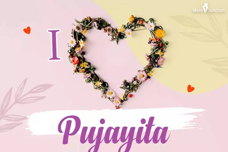 I Love Pujayita Wallpaper