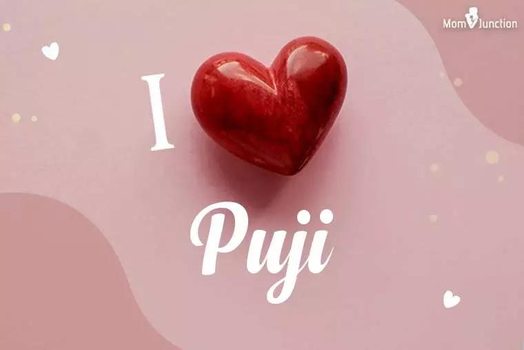 I Love Puji Wallpaper