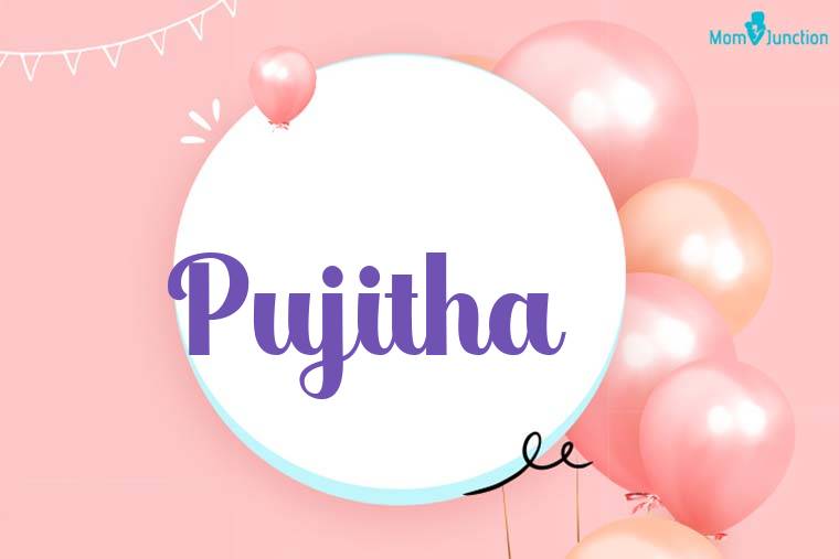Pujitha Birthday Wallpaper
