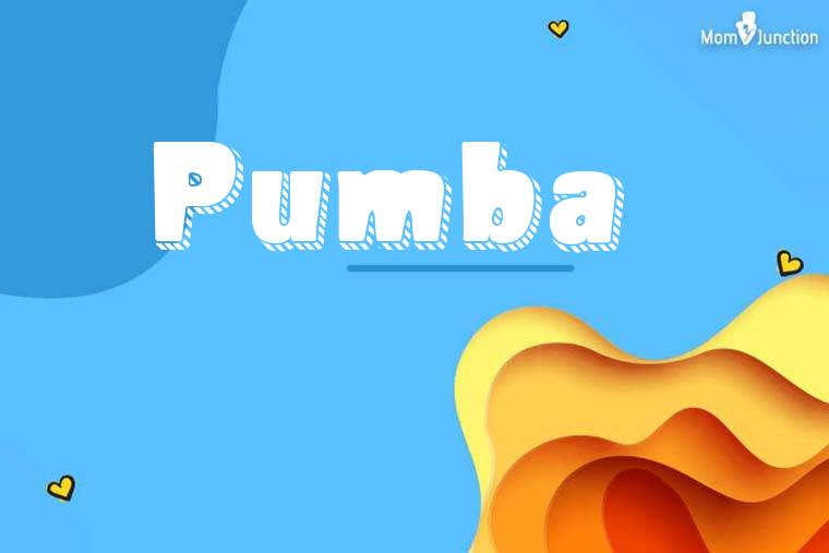 Pumba 3D Wallpaper