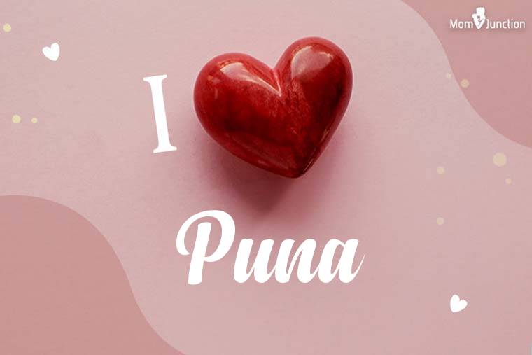 I Love Puna Wallpaper