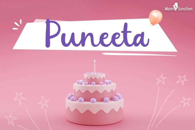 Puneeta Birthday Wallpaper