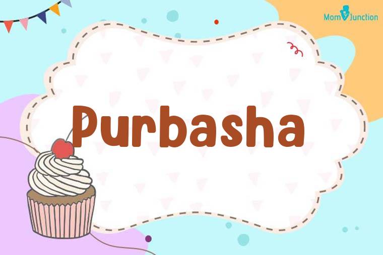 Purbasha Birthday Wallpaper