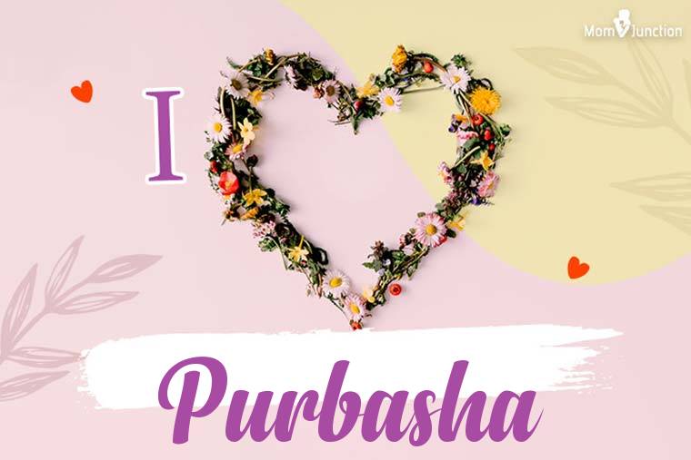 I Love Purbasha Wallpaper