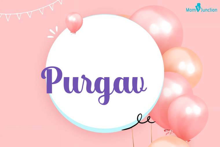 Purgav Birthday Wallpaper