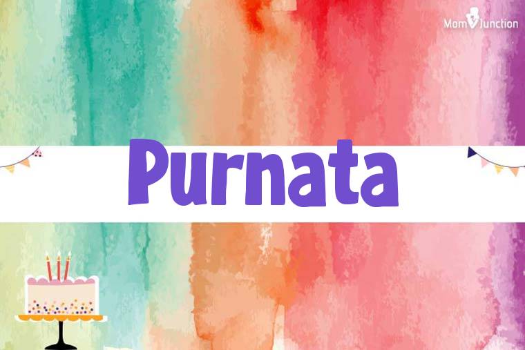 Purnata Birthday Wallpaper