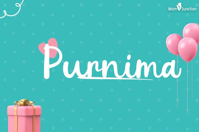 Purnima Birthday Wallpaper